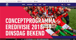 Desktop Screenshot of eredivisie.nl