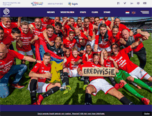 Tablet Screenshot of eredivisie.nl